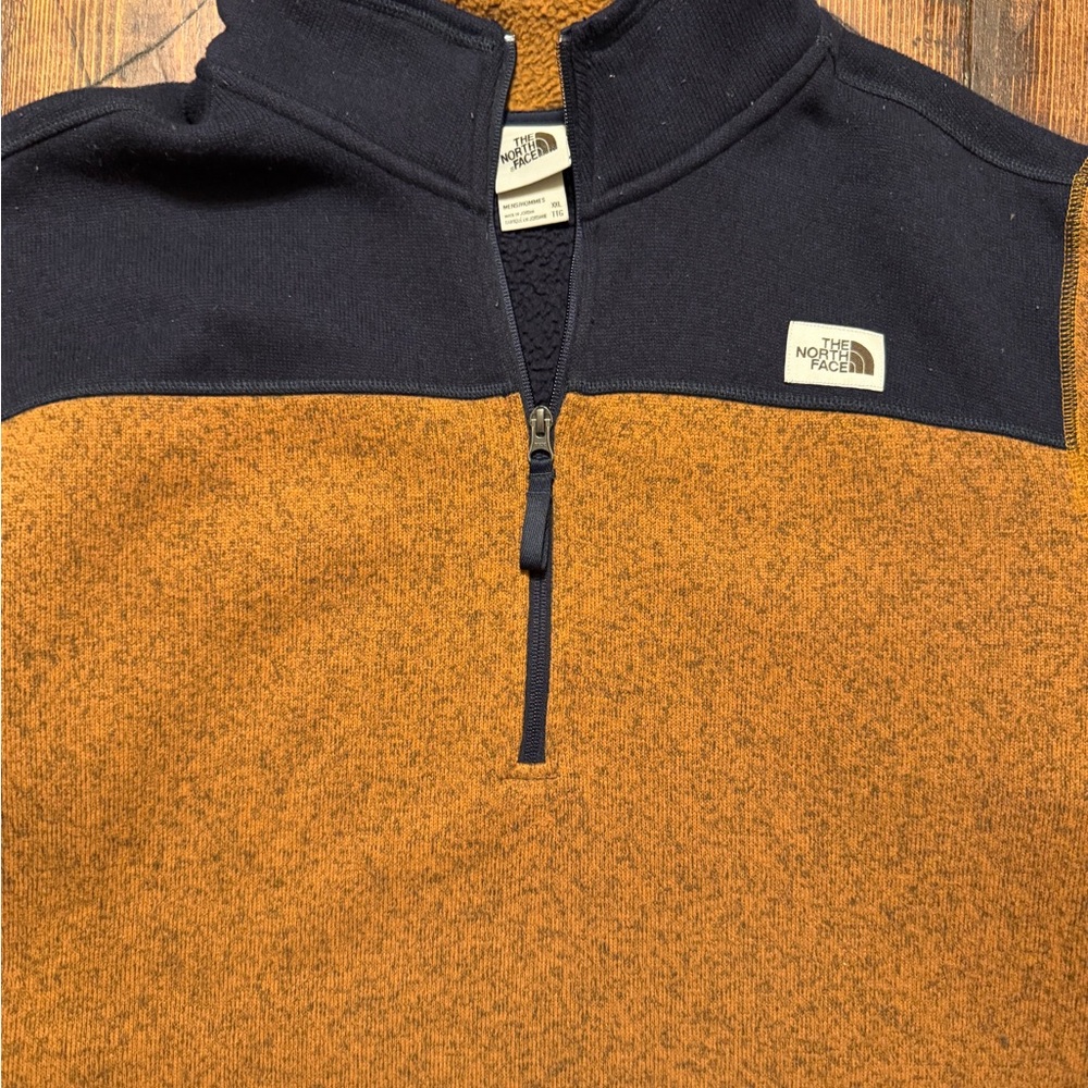 The North Face Men's Gordon Lyons brown and Black Sweater xxl